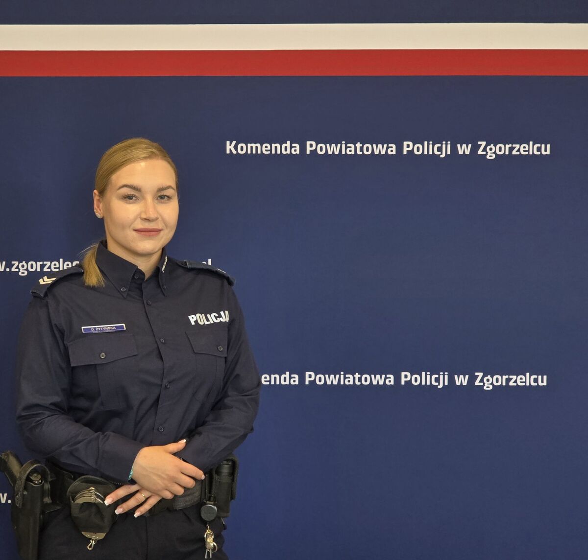 starsza sierżant Dagmara ŻYTYŃSKA