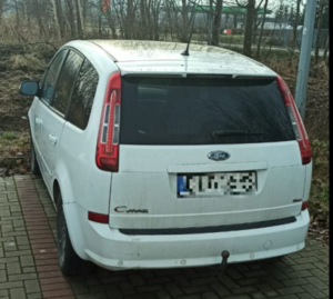 Ford C-Max skradziony na terenie powiatu karkonoskiego odnaleziony w Bogatyni