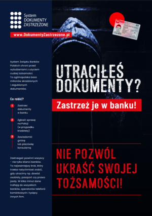 Utraciłeś dokumenty – zastrzeż je!