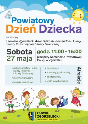 Zapraszamy na „Powiatowy Dzień Dziecka”