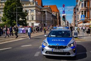 Spokojnie podczas sobotnich zgromadzeń odbywających się w stolicy Dolnego Śląska