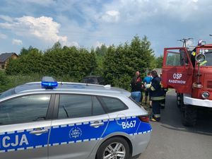Zdjęcia z miejsca zdarzenia drogowego