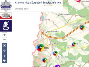 Zachęcamy do korzystania z Krajowej Mapy Zagrożeń Bezpieczeństwa