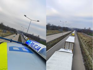 Na zdjęciu autostrada