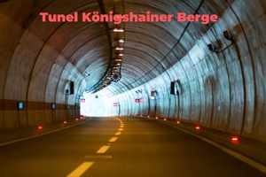 Tunel Königshainer Berge – utrudnienia 16 i 17 stycznia