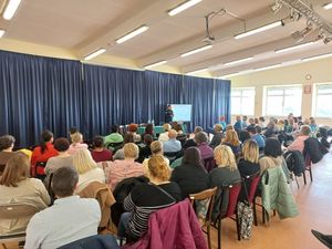 Warsztaty z procedury ,,Niebieskiej Karty" dla pedagogów jednej ze zgorzeleckich szkół