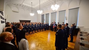 Uroczyste pożegnanie Zastępcy Komendanta Wojewódzkiego Policji we Wrocławiu