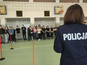 Zajęcia z wychowania fizycznego ze zgorzeleckimi policjantami