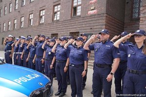 Dolnośląscy policjanci oddali hołd poległemu żołnierzowi. Cześć Jego pamięci!