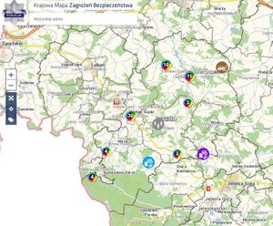 Skorzystaj z Krajowej Mapy Zagrożeń Bezpieczeństwa, bo dzięki niej wymiana informacji jest dużo prostsza