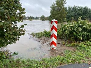 Na zdjeciu słupek