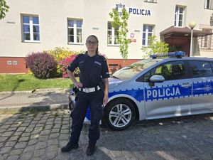 Policjantka ze zgorzeleckiej komendy dzięki empatii i opanowaniu zapobiegła tragedii