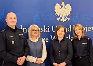 Dolnośląscy policjanci uczestniczyli w konferencji poświęconej tematyce przemocy domowej