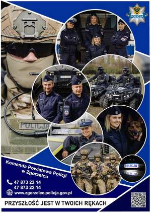 Już niedługo kończysz szkołę i zastanawiasz się nad swoją przyszłością? Spróbuj swoich sił w Policji
