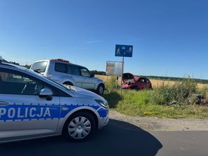 Na zdjęciu miejsce wypadku