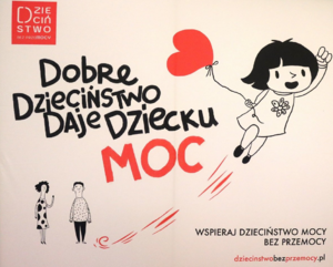 Na zdjęciu plakat kampanii