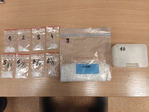 Na zdjęciu narkotyki