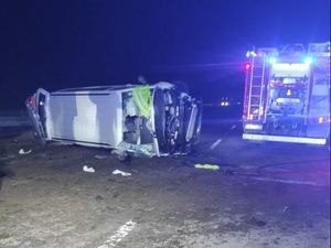 Na zdjęciu miejsce wypadku