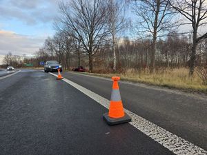 Wypadek na drodze W352