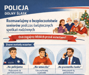 Rozmawiajmy o bezpieczeństwie seniorów podczas świątecznych spotkań rodzinnych