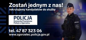 Wstąp w szeregi zgorzeleckiej Policji