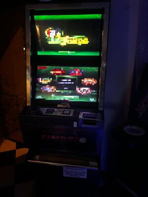 Na zdjęciu automaty do gry