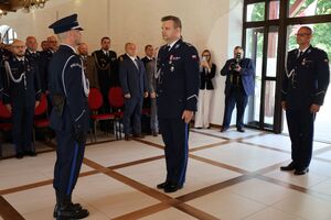 Na zdjeciu uczestnicy uroczystości