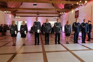 Na zdjęciu uczestnicy uroczystości