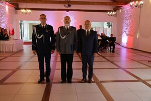 Na zdjęciu uczestnicy uroczystości