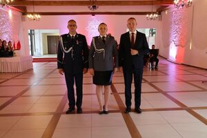 Na zdjęciu uczestnicy uroczystości