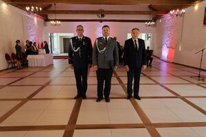 Na zdjęciu uczestnicy uroczystości
