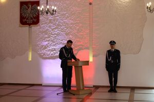 Na zdjęciu uczestnicy uroczystości