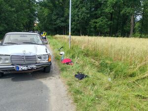Na zdjęciu miejsce zdarzenia