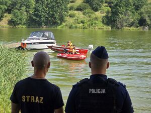 Na zdjęciu prowadzone działania