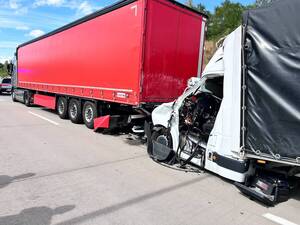 wypadek drogowy na A4