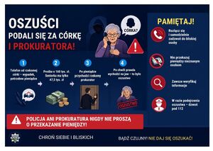 Na zdjęciu informacje ujęte w komunikacie