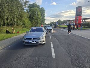 Na zdjęciu miejsce zdarzenia