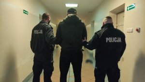 Prowadzenie zatrzymanego przez policjantów